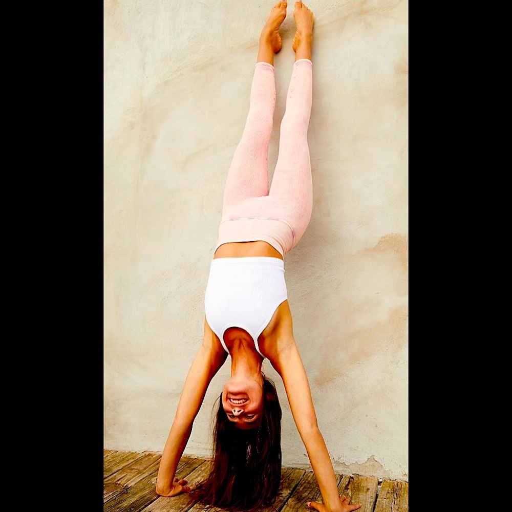 NWT! Free People HAPPINESS RUNS High-Rise Leggings